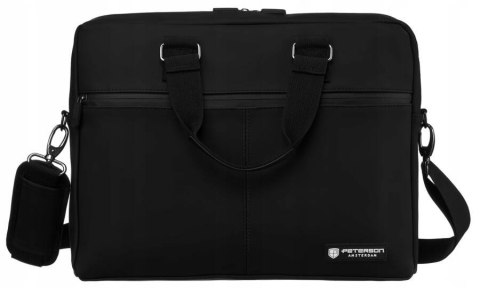 Torba na laptopa z syntetycznego materiału - Peterson Torba na laptopa z syntetycznego materiału - Peterson