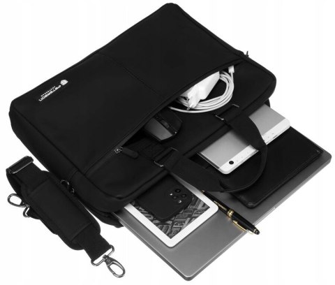 Torba na laptopa z syntetycznego materiału - Peterson Torba na laptopa z syntetycznego materiału - Peterson