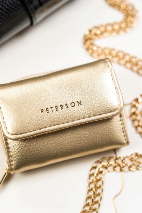 Elegancki portfel damski ze skóry ekologicznej - Peterson Elegancki portfel damski ze skóry ekologicznej - Peterson