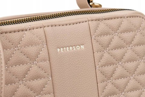 Mała, elegancka listonoszka ze skóry ekologicznej - Peterson Mała, elegancka listonoszka ze skóry ekologicznej - Peterson