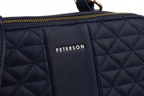 Mała, elegancka listonoszka ze skóry ekologicznej - Peterson Mała, elegancka listonoszka ze skóry ekologicznej - Peterson