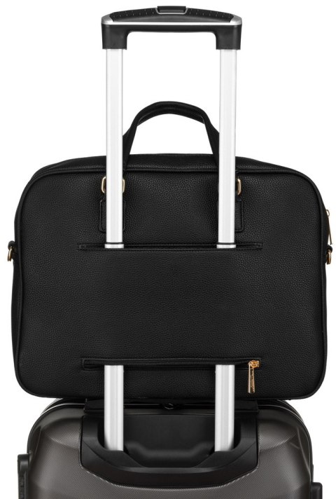 Torba damska na laptopa ze skóry ekologicznej - Peterson Torba damska na laptopa ze skóry ekologicznej - Peterson