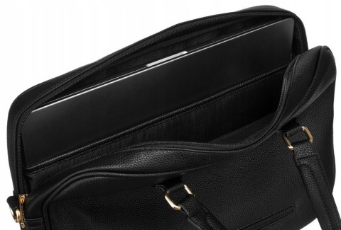 Torba damska na laptopa ze skóry ekologicznej - Peterson Torba damska na laptopa ze skóry ekologicznej - Peterson