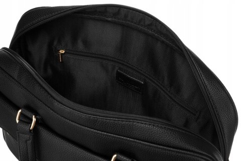 Torba damska na laptopa ze skóry ekologicznej - Peterson Torba damska na laptopa ze skóry ekologicznej - Peterson