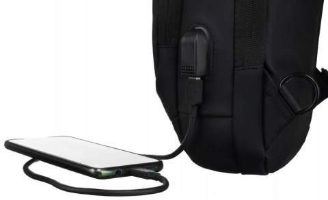 Saszetka na ramię z portem USB - Peterson Saszetka na ramię z portem USB - Peterson