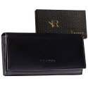 Duży skórzany portfel z systemem RFID Protect - Rovicky