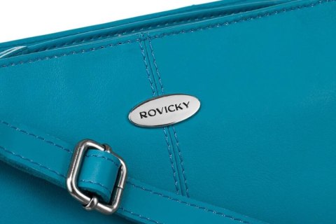 Mała, skórzana listonoszka damska - Rovicky Mała, skórzana listonoszka damska - Rovicky