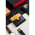 Praktyczne etui na karty wykonane ze skóry naturalnej - Rovicky