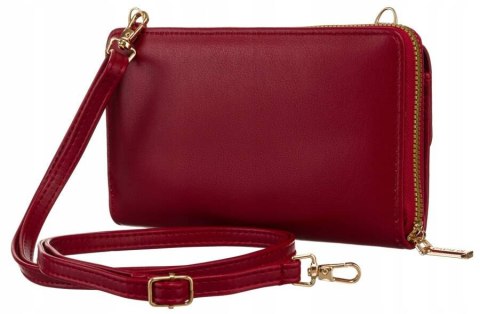 Elegancka mini torebka-portfel na długim, doczepianym pasku - 4U Cavaldi Elegancka mini torebka-portfel na długim, doczepianym pasku - 4U Cavaldi