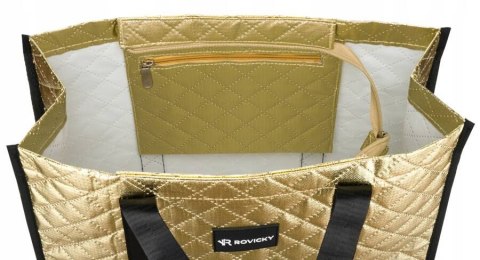 Pikowana torba damska na zakupy - Rovicky Pikowana torba damska na zakupy - Rovicky