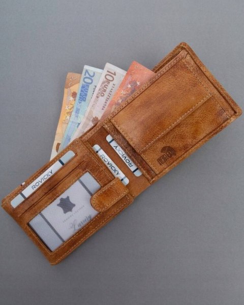 Duży, patriotyczny portfel męski z systemem RFID Duży, patriotyczny portfel męski z systemem RFID