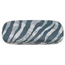 Eleganckie etui na okulary z motywem zebry - 4U Cavaldi