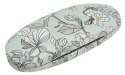 Eleganckie etui na okulary ze skóry ekologicznej z kwiatowym wzorem - 4U Cavaldi