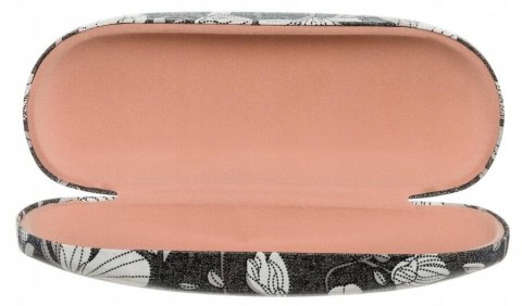 Eleganckie etui na okulary ze skóry ekologicznej z kwiatowym wzorem - 4U Cavaldi Eleganckie etui na okulary ze skóry ekologicznej z kwiatowym wzorem - 4U Cavaldi