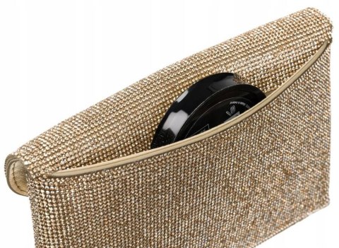Elegancka kopertówka damska z cyrkoniami - Peterson Elegancka kopertówka damska z cyrkoniami - Peterson