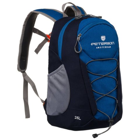 Niebieski plecak trekkingowy z wygodnymi szelkami - Peterson Niebieski plecak trekkingowy z wygodnymi szelkami - Peterson