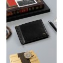 Banknotówka męska ze skóry naturalnej z systemem RFID - Rovicky