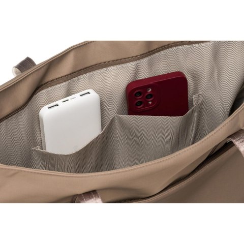 Duża torebka shopper na ramię w eleganckim kolorze - Peterson Duża torebka shopper na ramię w eleganckim kolorze - Peterson