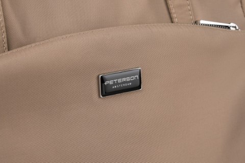 Miejska torebka shopper z boczną kieszonką - Peterson Miejska torebka shopper z boczną kieszonką - Peterson
