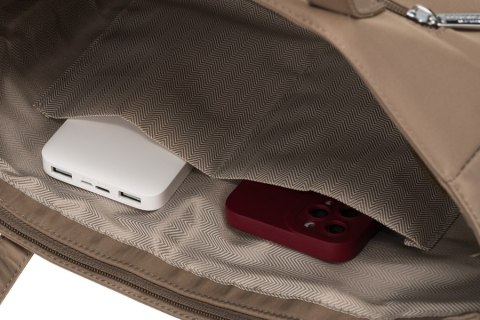 Miejska torebka shopper z boczną kieszonką - Peterson Miejska torebka shopper z boczną kieszonką - Peterson