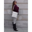 Minimalistyczna listonoszka crossbody z kieszeniami - Rovicky