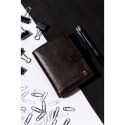 Elegancki portfel męski z ochroną RFID - Rovicky