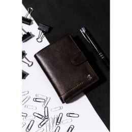 Elegancki portfel męski z ochroną RFID - Rovicky