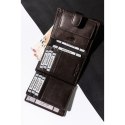 Elegancki portfel męski z ochroną RFID - Rovicky