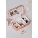 Stylowy organizer na biżuterię z lusterkiem - Peterson