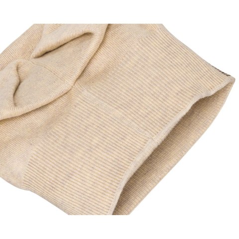 Czapka beanie z kryształkami beżowa - Peterson Czapka beanie z kryształkami beżowa - Peterson