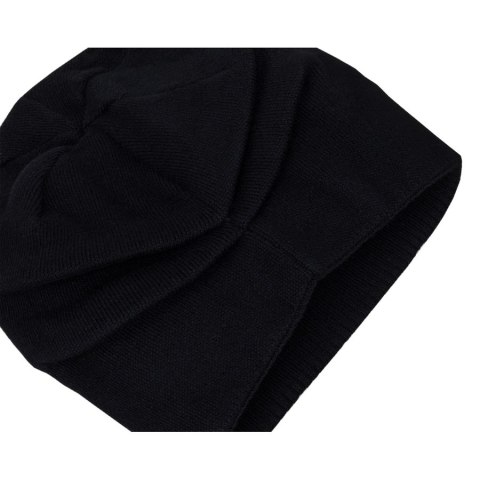 Czapka damska Beanie z kryształkami czarna - Peterson Czapka damska Beanie z kryształkami czarna - Peterson