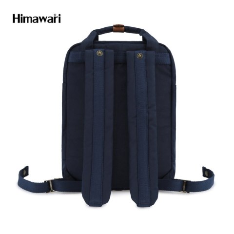Modny granatowy plecak sportowy z miejscem na laptopa - Himawari Modny granatowy plecak sportowy z miejscem na laptopa - Himawari