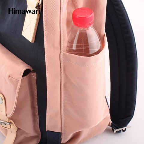 Modny granatowy plecak sportowy z miejscem na laptopa - Himawari Modny granatowy plecak sportowy z miejscem na laptopa - Himawari