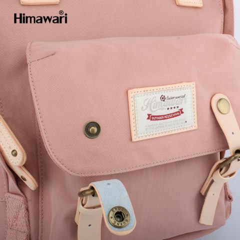 Stylowy plecak miejski zielono-żółty na urządzenie przenośne - Himawari Stylowy plecak miejski zielono-żółty na urządzenie przenośne - Himawari