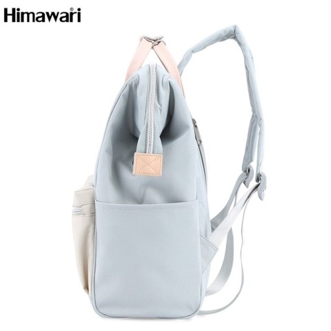 Stylowy plecak szkolny pastelowy błękit - Himawari Stylowy plecak szkolny pastelowy błękit - Himawari