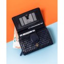 Elegancki portfel damski na karty i dokumenty z RFID - Rovicky