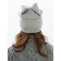 Ciepła czapka beanie z błyszczącymi kryształkami - Peterson
