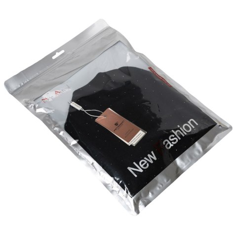Ciepła czapka slouchy damska z kryształkami - Peterson Ciepła czapka slouchy damska z kryształkami - Peterson