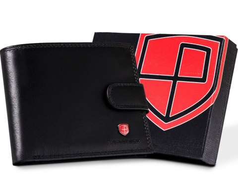 Zapinany portfel męski z systemem RFID Protect - Peterson Zapinany portfel męski z systemem RFID Protect - Peterson