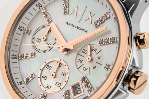 Zegarek Damski Armani Exchange Banks Chronograph AX4331 + BOX Zegarek Damski Armani Exchange Banks Chronograph AX4331 + BOX