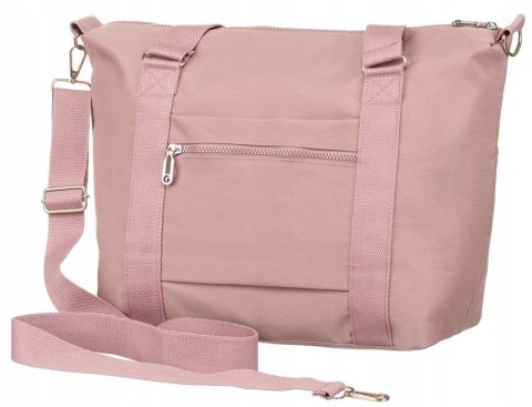 Duży shopper damski z tkaniny nylonowej - Peterson Duży shopper damski z tkaniny nylonowej - Peterson