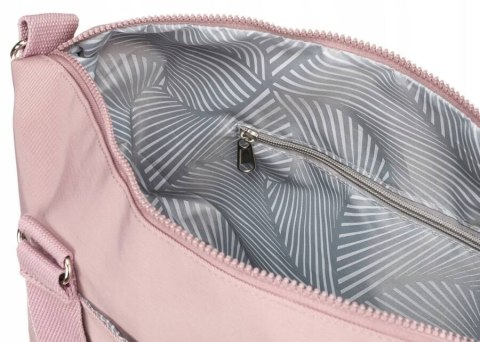 Duży shopper damski z tkaniny nylonowej - Peterson Duży shopper damski z tkaniny nylonowej - Peterson
