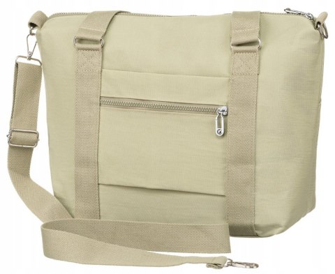 Duży shopper damski z tkaniny nylonowej - Peterson Duży shopper damski z tkaniny nylonowej - Peterson