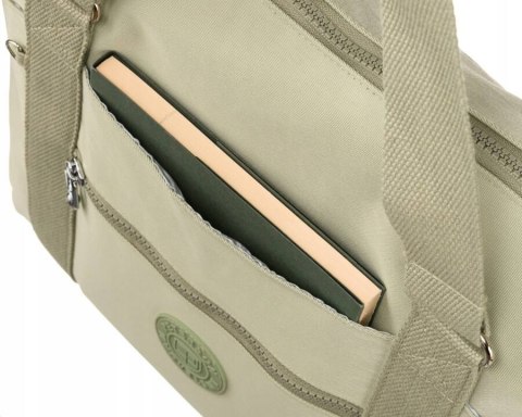 Duży shopper damski z tkaniny nylonowej - Peterson Duży shopper damski z tkaniny nylonowej - Peterson