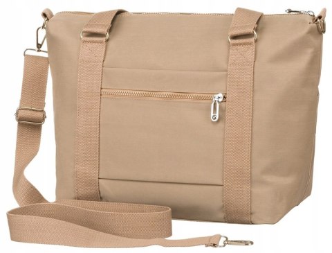 Duży shopper damski z tkaniny nylonowej - Peterson Duży shopper damski z tkaniny nylonowej - Peterson