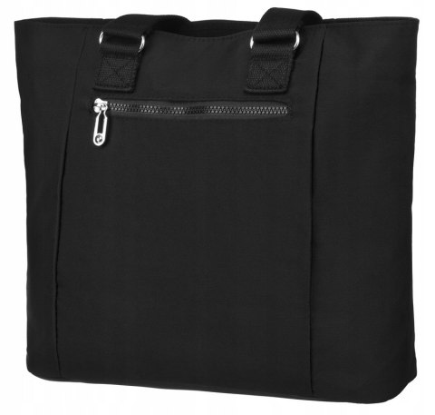 Nylonowy, pojemny shopper damski - Peterson Nylonowy, pojemny shopper damski - Peterson