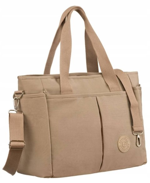Nylonowy shopper damski - Peterson Nylonowy shopper damski - Peterson