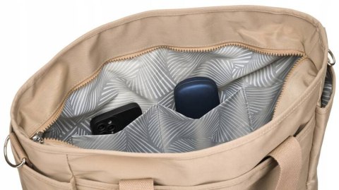 Nylonowy shopper damski - Peterson Nylonowy shopper damski - Peterson