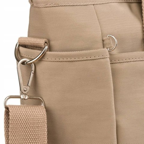 Nylonowy shopper damski - Peterson Nylonowy shopper damski - Peterson