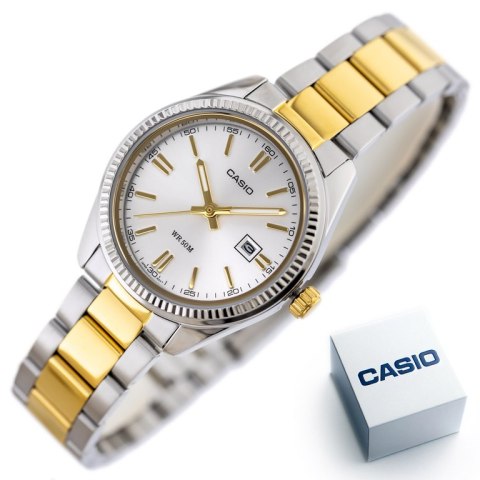 ZEGAREK DAMSKI CASIO LTP-1302SG 7AV (zd545a) + BOX ZEGAREK DAMSKI CASIO LTP-1302SG 7AV (zd545a) + BOX